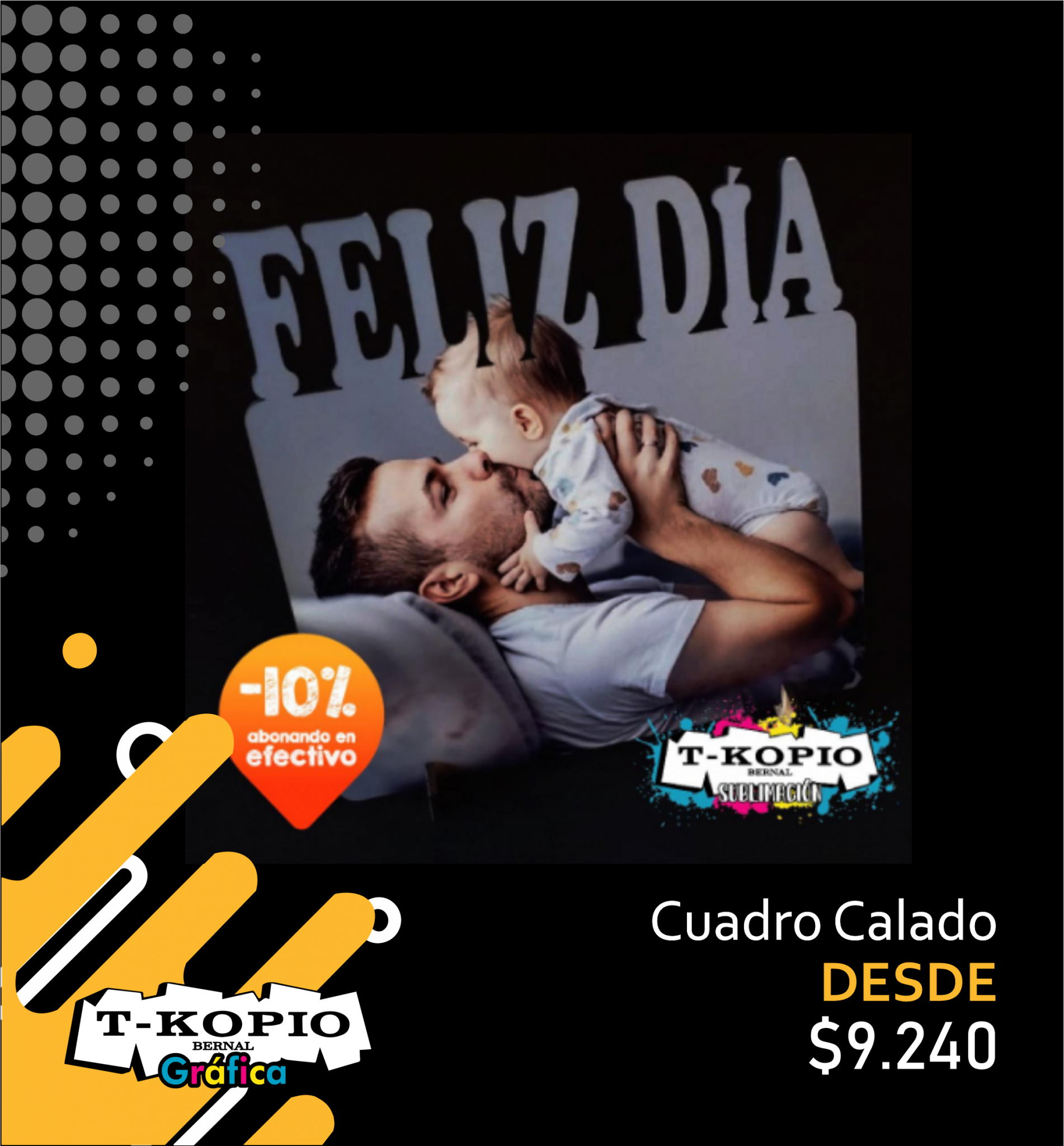 CUADRO 20X30  Material: Madera  100 % personalizable.  Sublimación: Full color. Calidad fotográfica.  Tiempo de produccion: 72hs.  Diseño personalizado incluido.