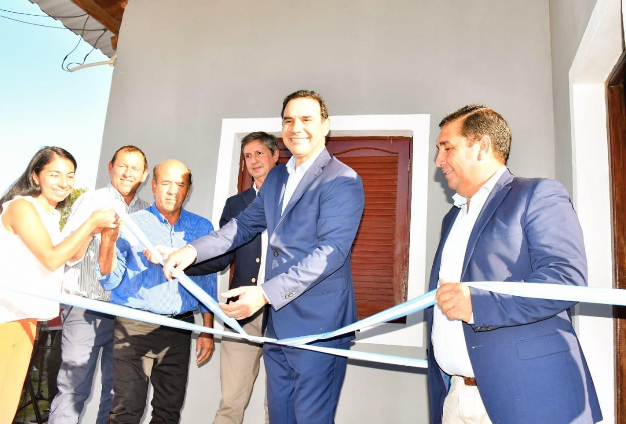 En Cruz de los Milagros, Valdés entregó viviendas e inauguró un Registro Civil