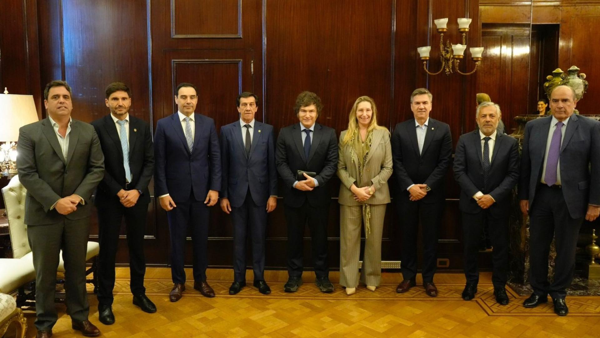 El Presidente Javier Milei se reunió con Gobernadores