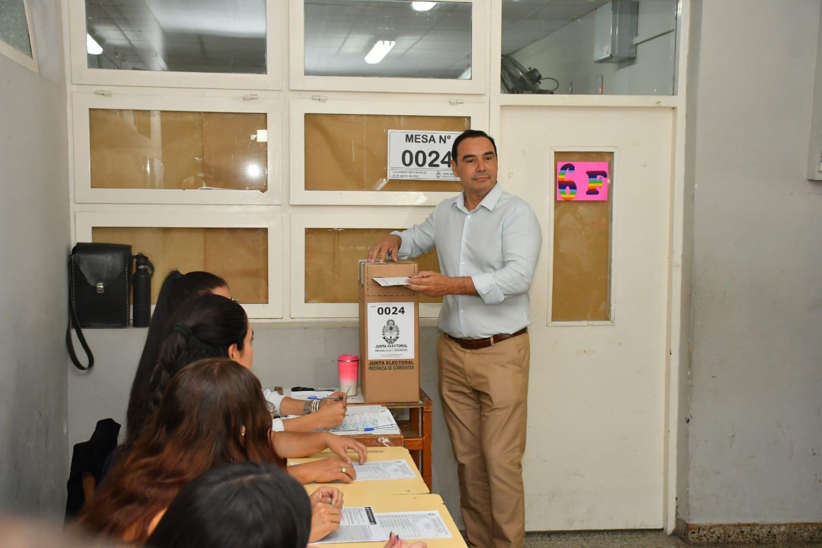 ELECCIONES EN CORRIENTES 2025: Valdés destacó la importancia del voto ciudadano
