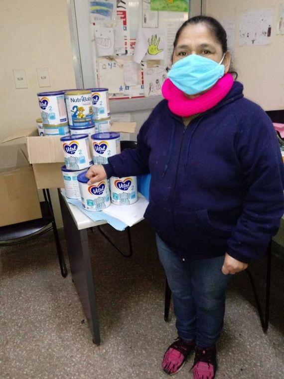 Se asistió a trece familias de distintos barrios de la Capital