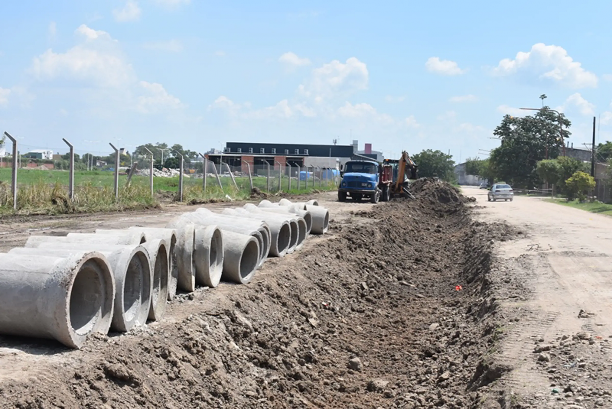 La Provincia pavimentará casi 400 metros de la calle Rizzuto y la convertirá en avenida