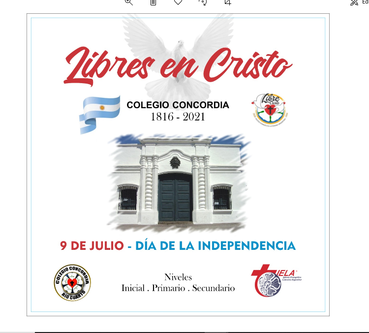 Acto del Día de la Independencia Argentina