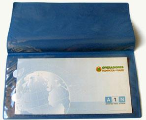 Porta voucher, 2 divisiones en cristal