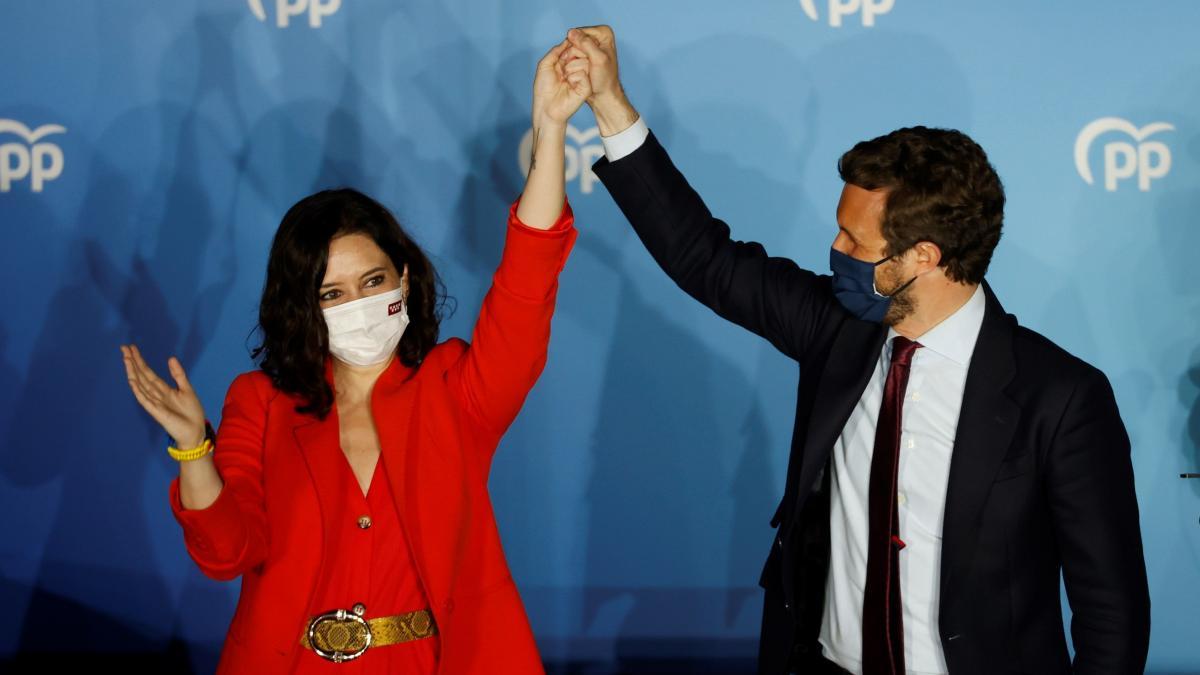 MADRID: EL PP arrasa en las elecciones y gobernara con la ultraderecha