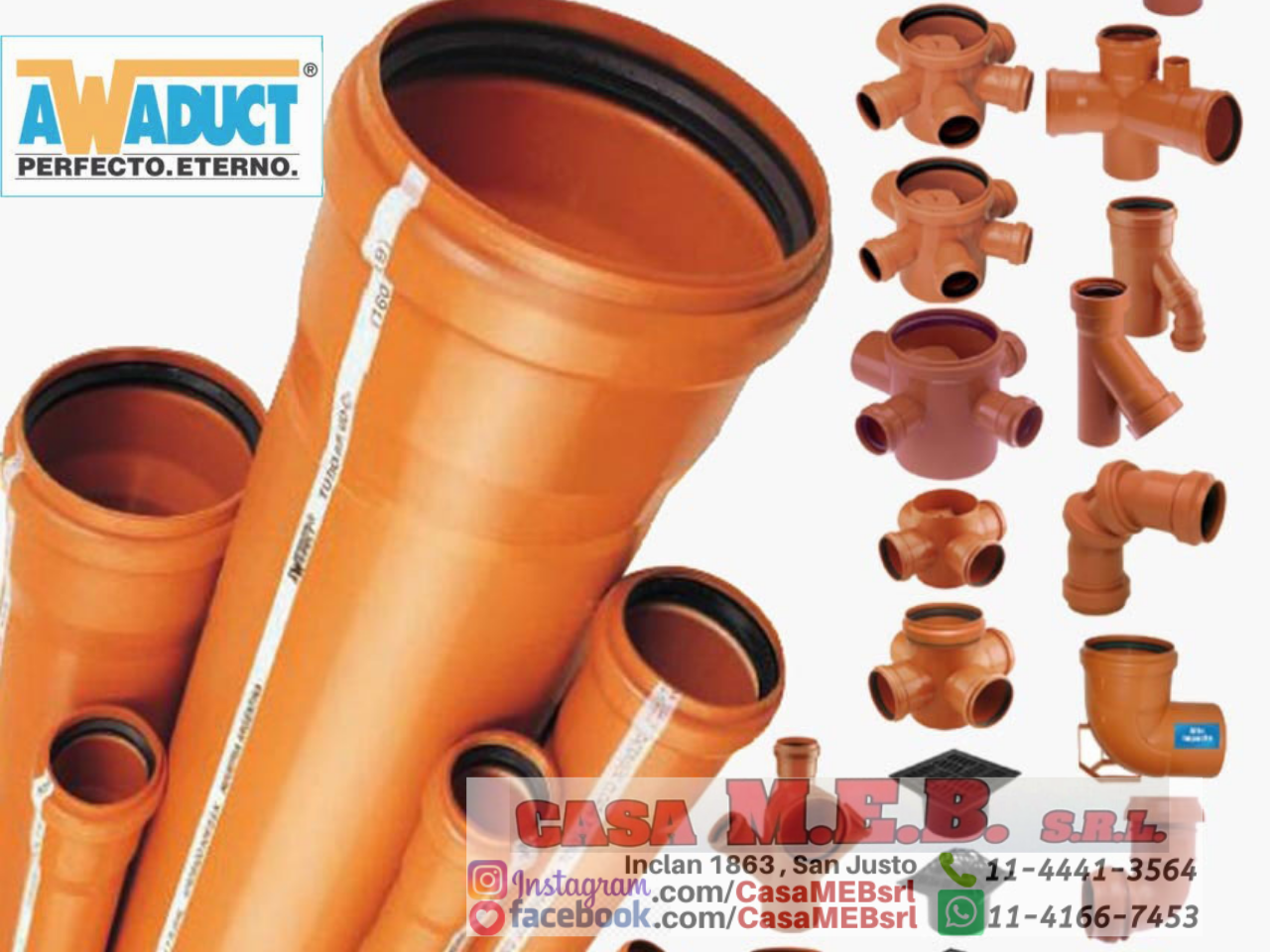 Awaduct ferreteria san justo corralon zona oeste Casa MEB SRL