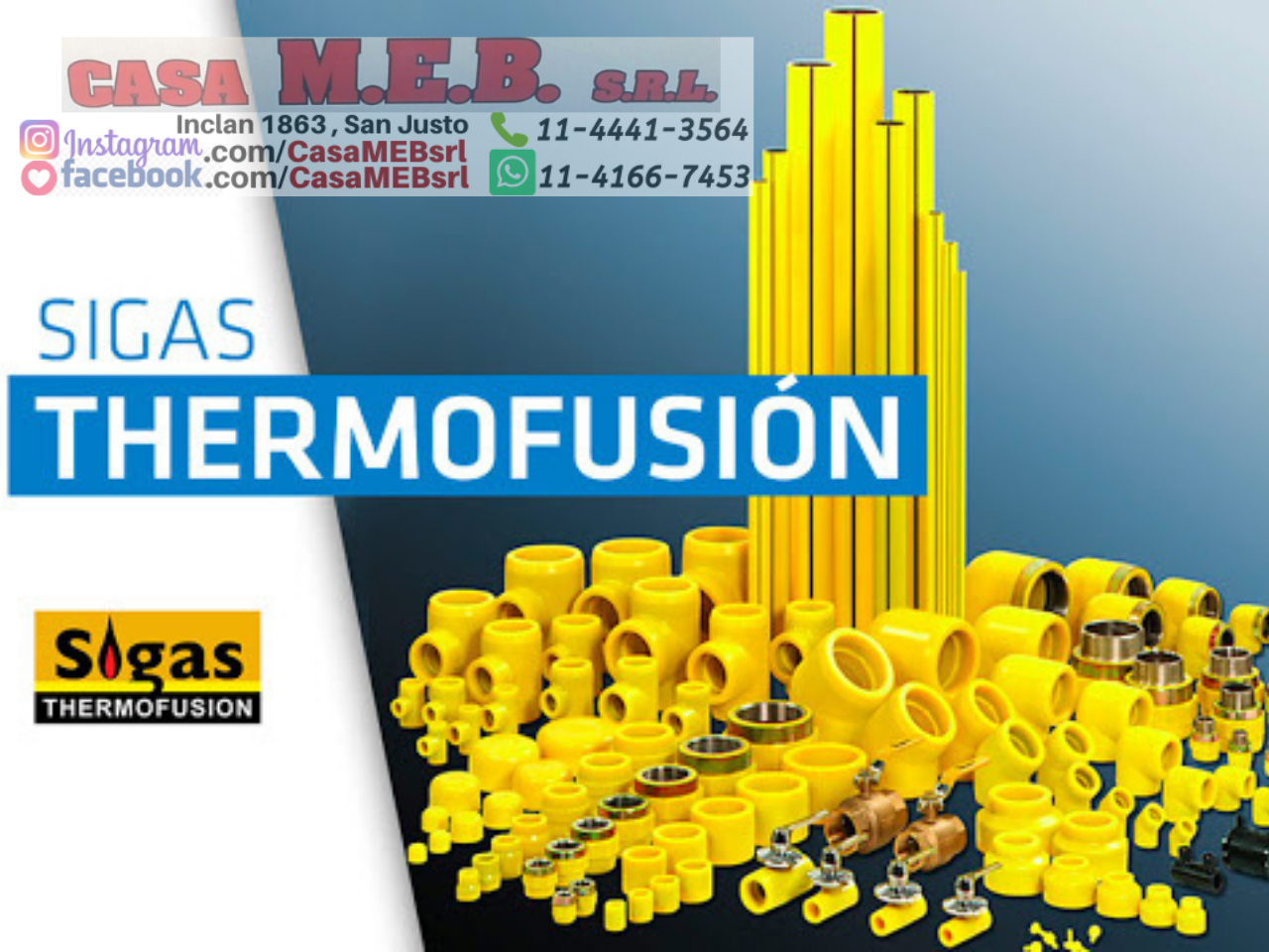 Thermofusion Termofusion ferreteria san justo corralon zona oeste Casa MEB SRL