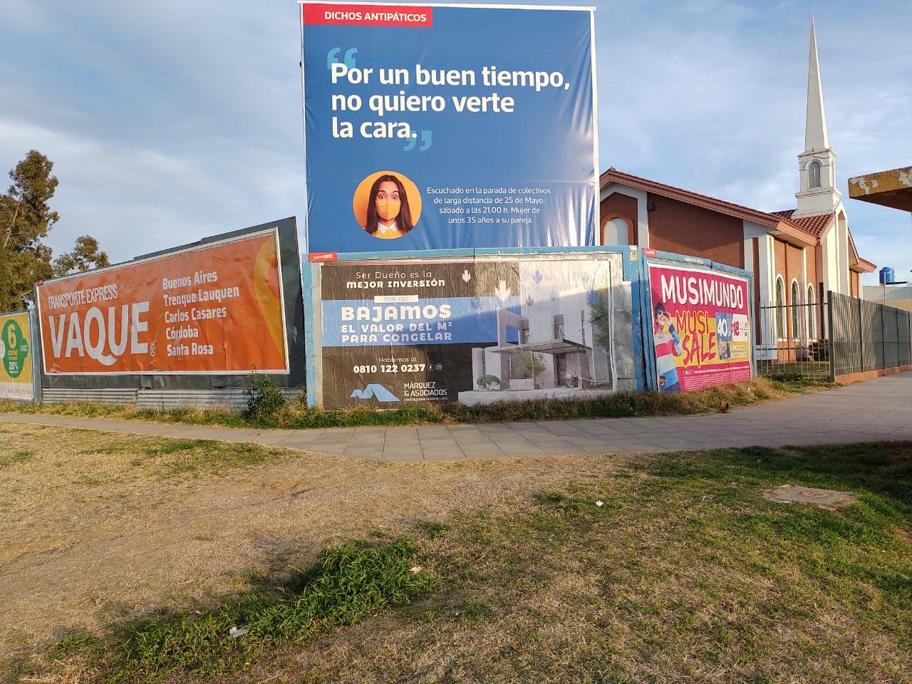 SocialMOVE carteles en La Pampa