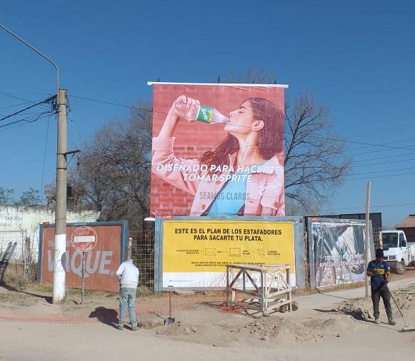 SocialMOVE carteles en La Pampa
