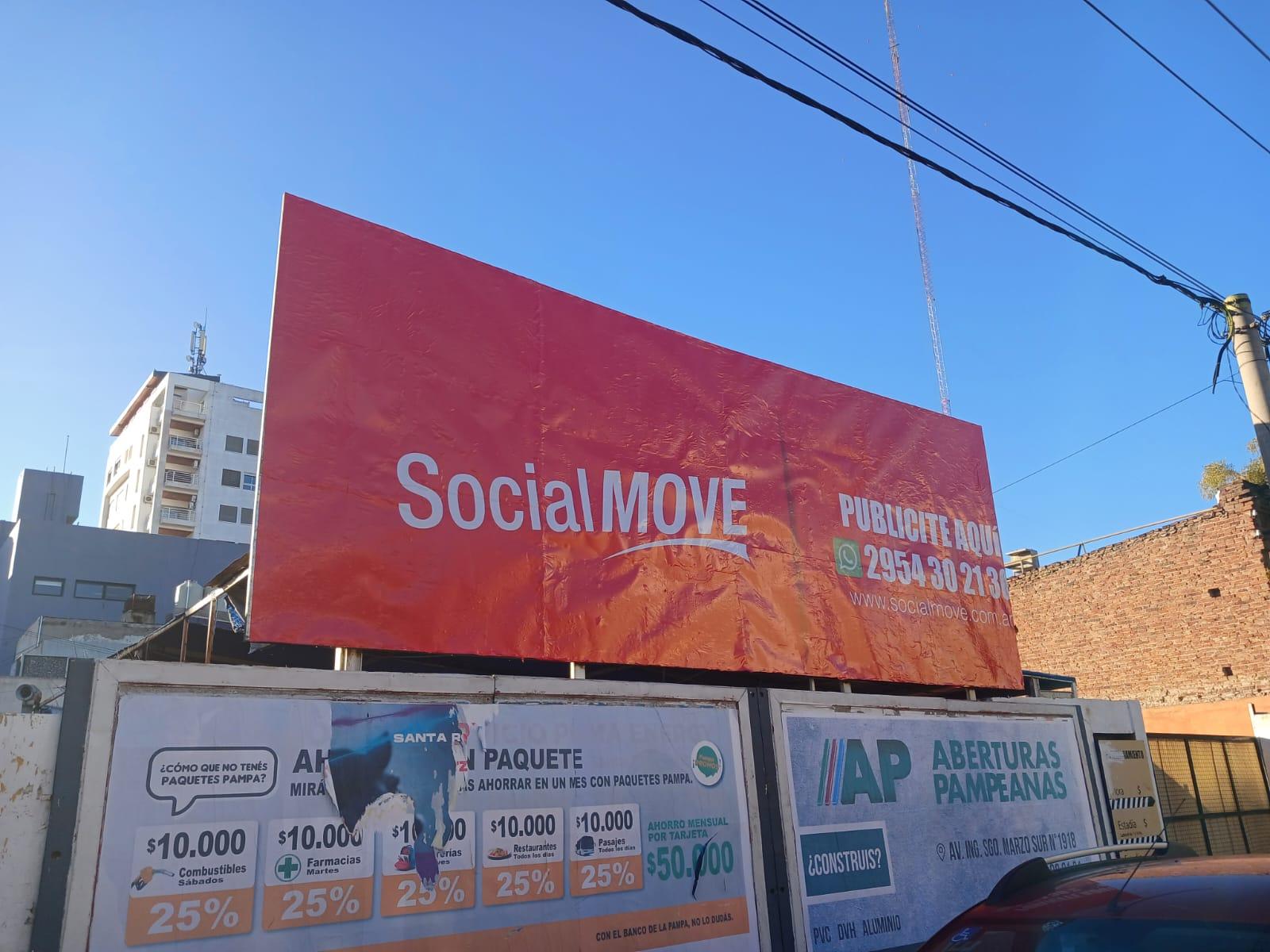 SocialMOVE Carteles en La Pampa