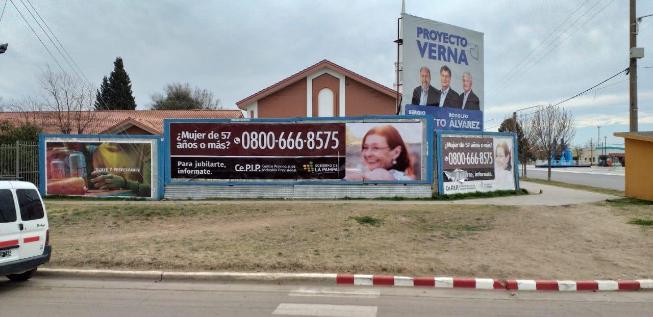 SocialMOVE carteles en La Pampa