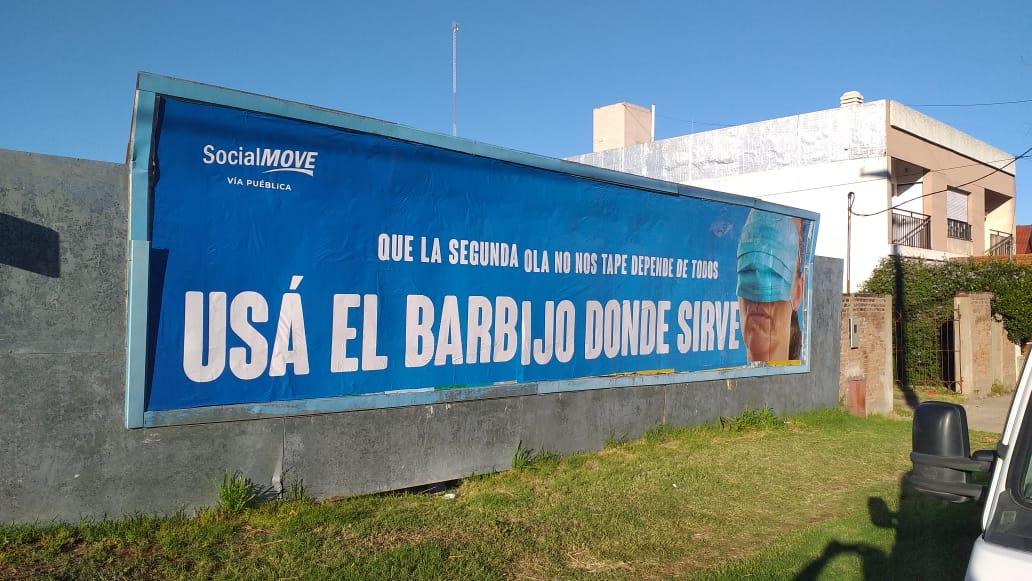 SocialMOVE carteles en La Pampa