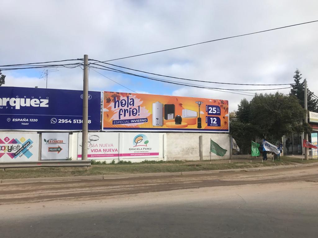 SocialMOVE carteles en La Pampa