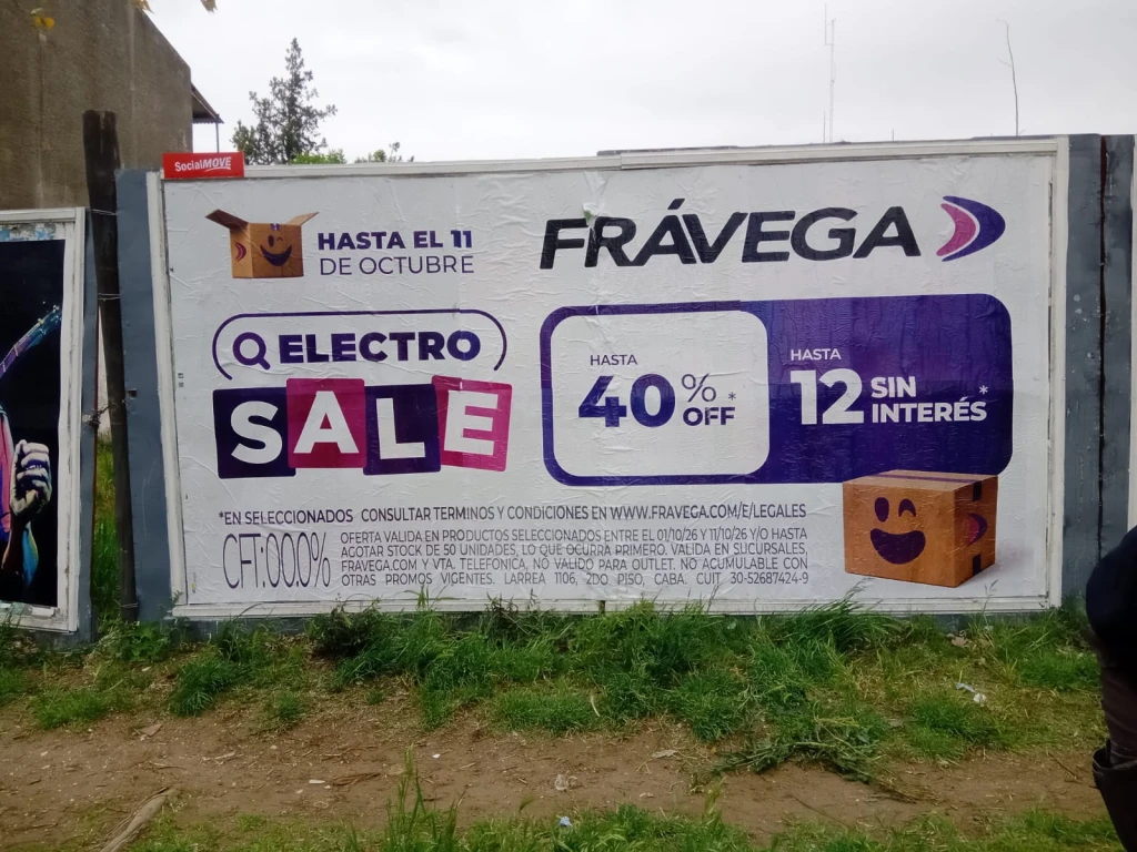 Fravega Santa Rosa La Pampa. S&eacute;xtuple. V&iacute;a p&uacute;blica