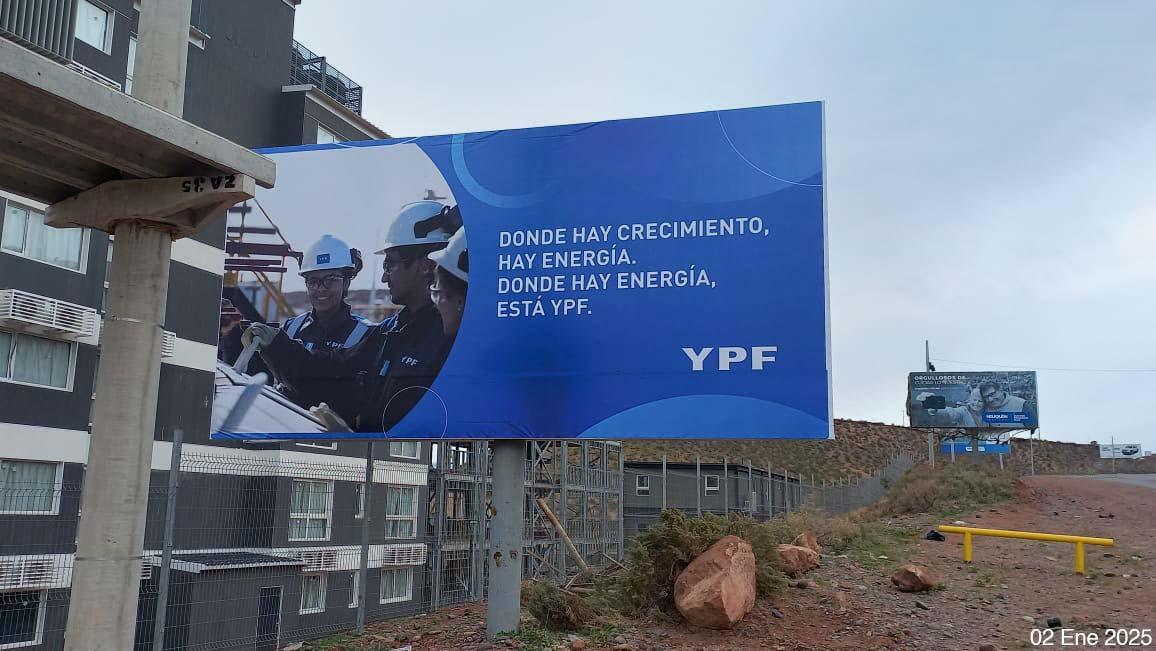 YPF Ruta Petróleo Neuquén - Enero 2025