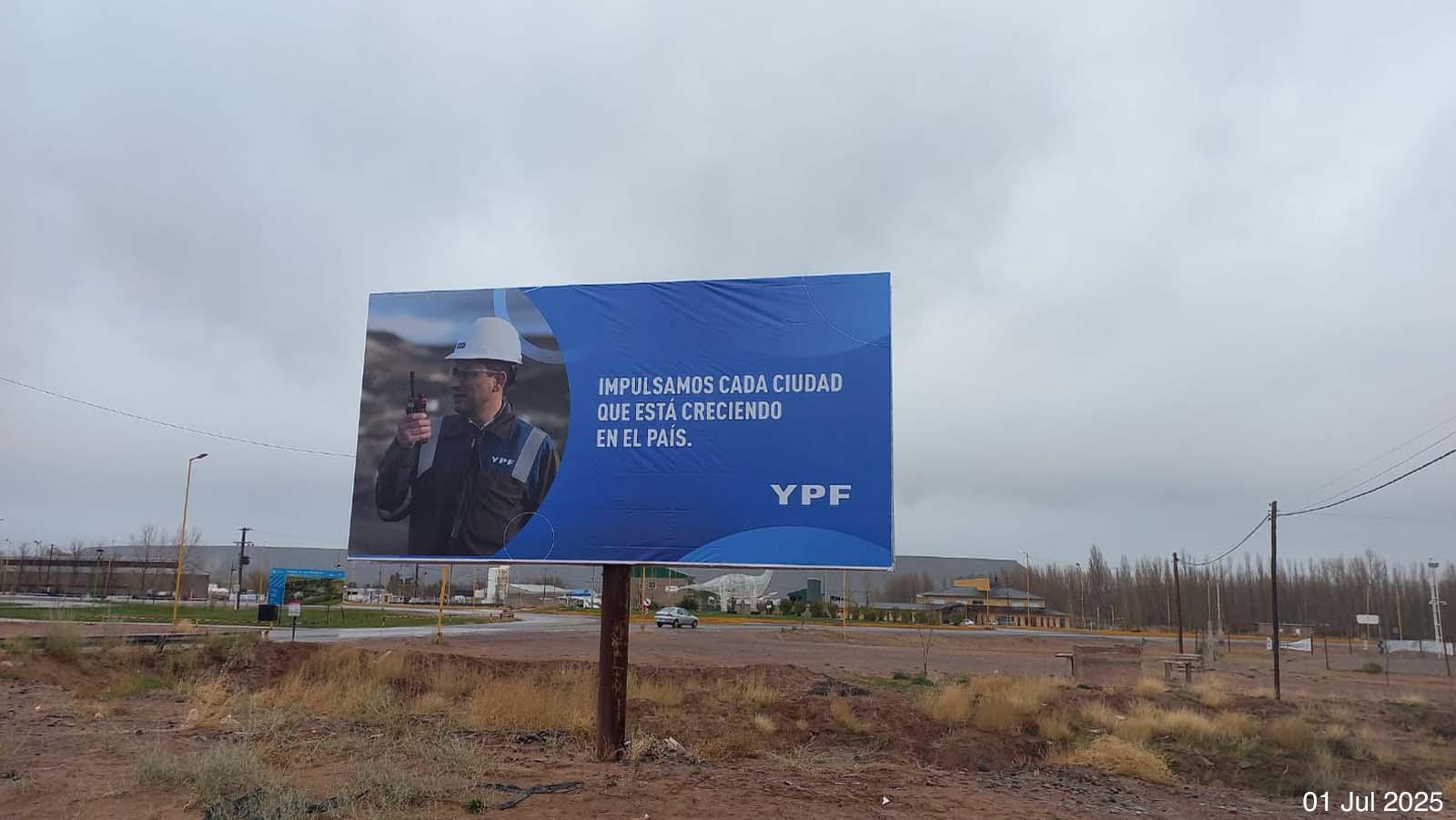 YPF Ruta Petróleo Neuquén - Julio 2025