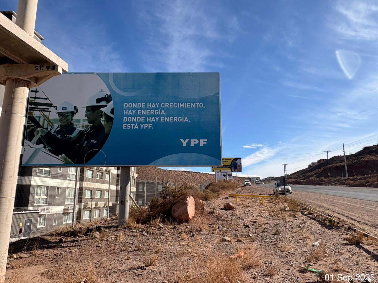 YPF Ruta Petróleo Neuquén - Septiembre 2025