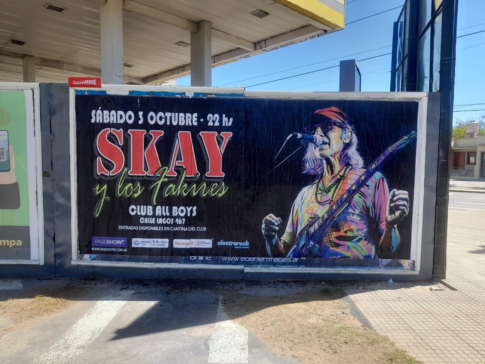 Skay y los Fakires - Septiembre 2026