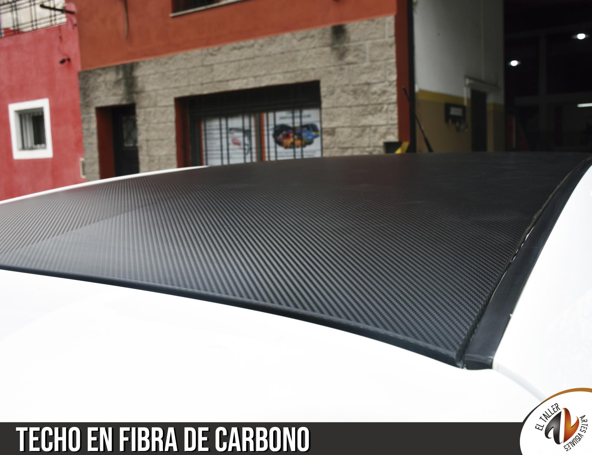 Ploteo de techo en fibra de carbono