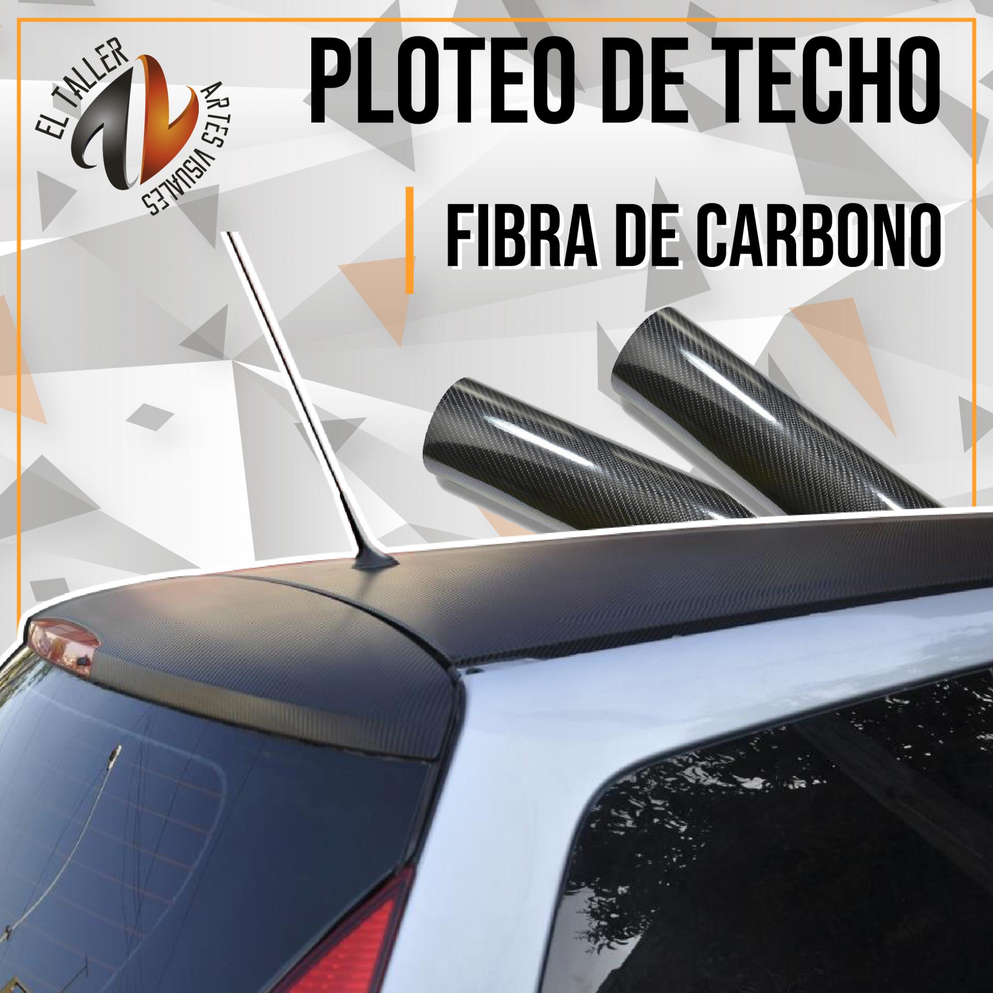 Ploteo de techo en fibra de carbono