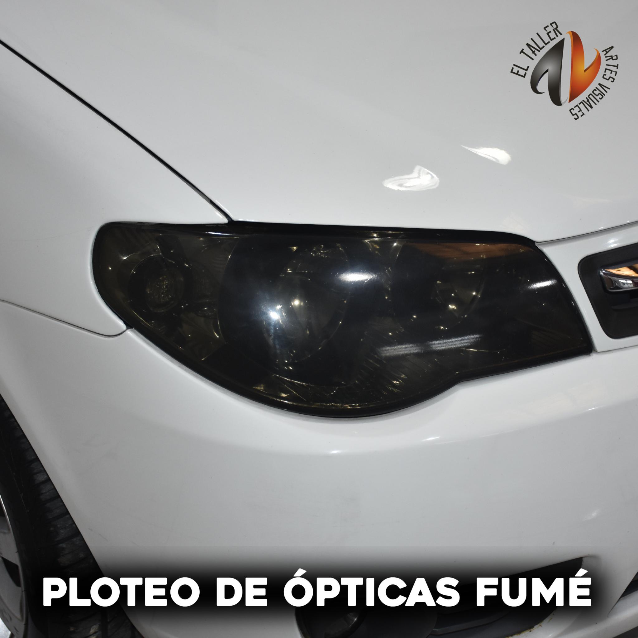 Ploteo de ópticas en negro fumé