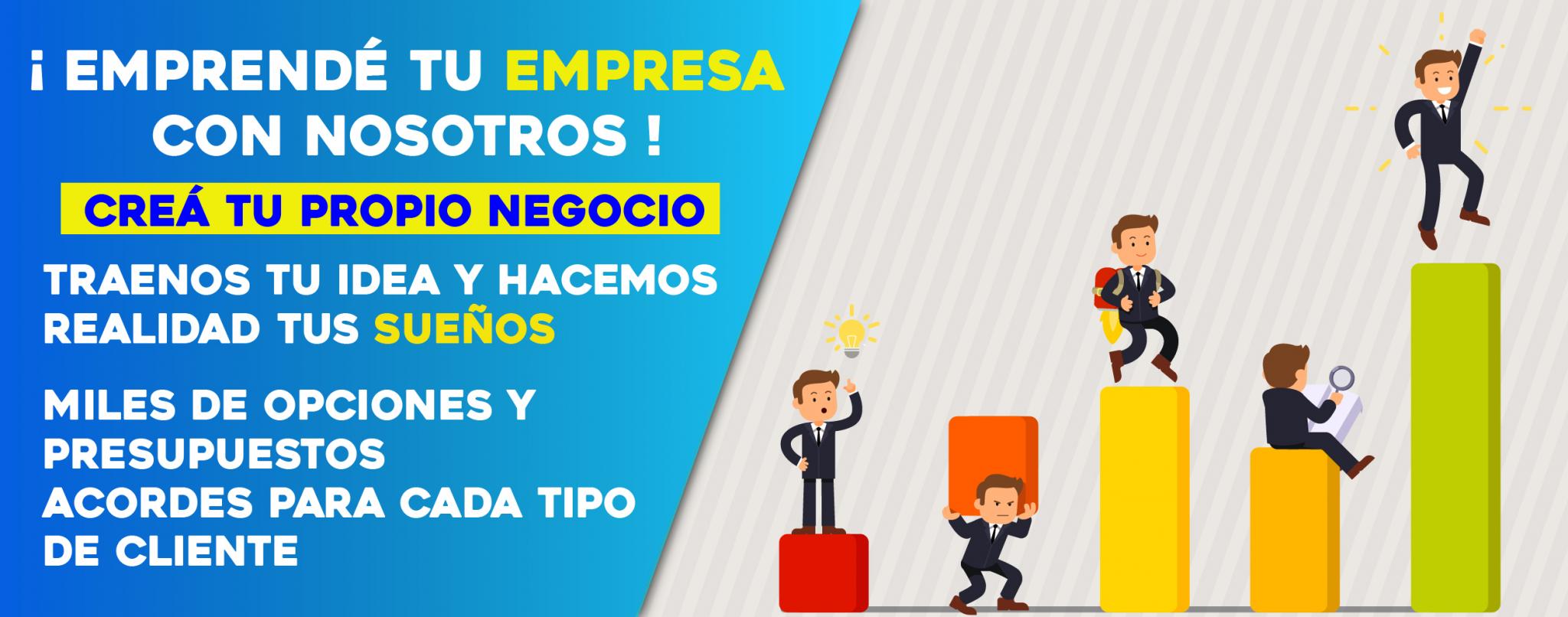 creá tu propio negocio