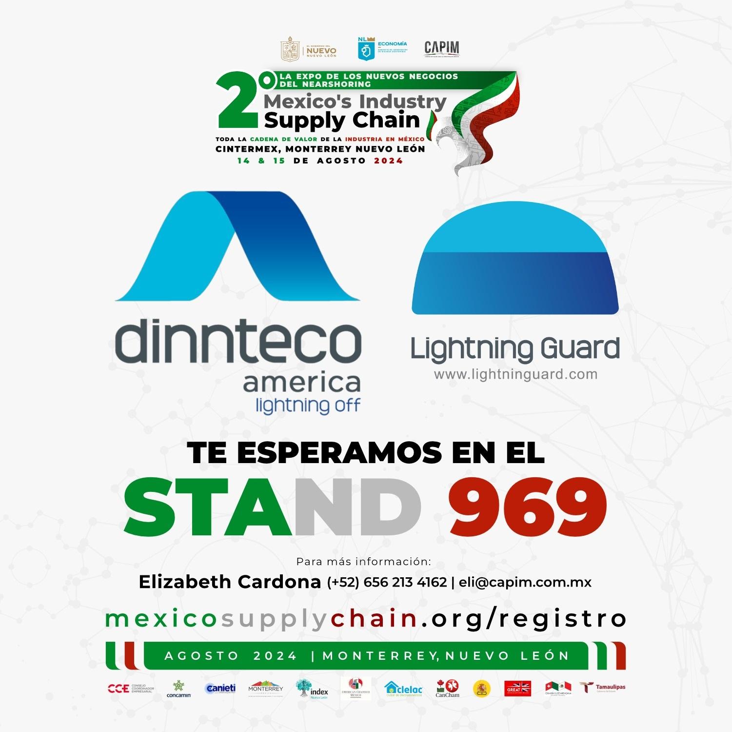 LIGHTNING GUARD en la Expo de los Nuevos Negocios del Nearshoring