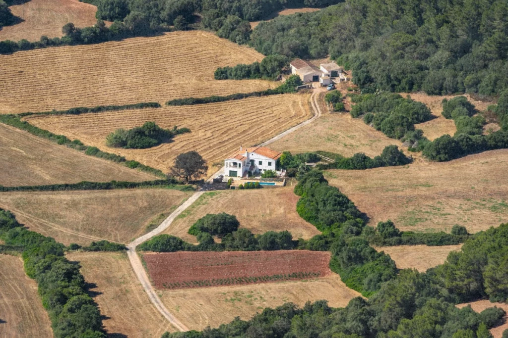 Campos de cultivo extensos en Chile