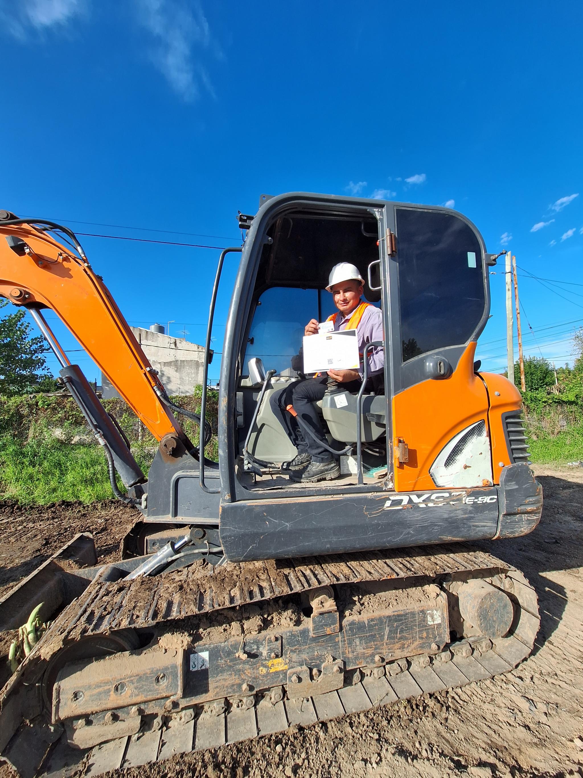 Operador Excavadora