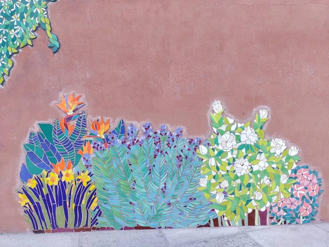 Mural en mosaico. Propiedad Privada. 2022
