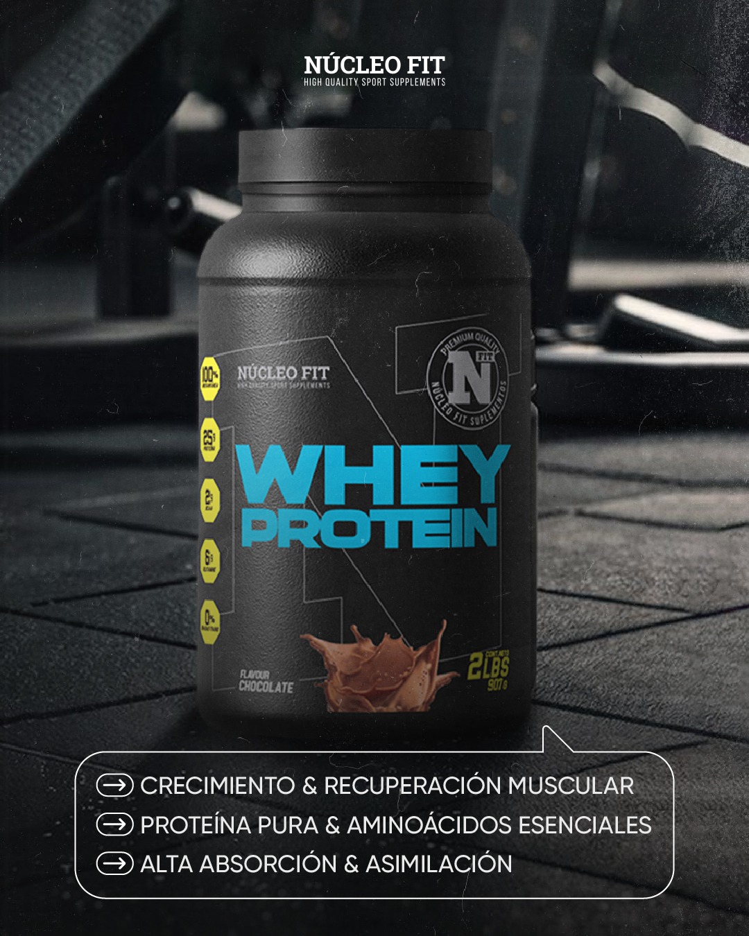 WHEYPROTEIN NUCLEOFIT x 2 Lbs
