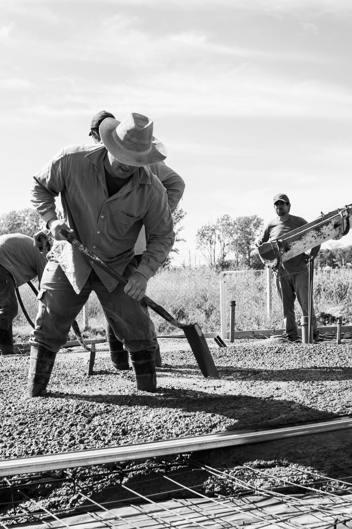 Trabajo en obra Santiago Magliano 