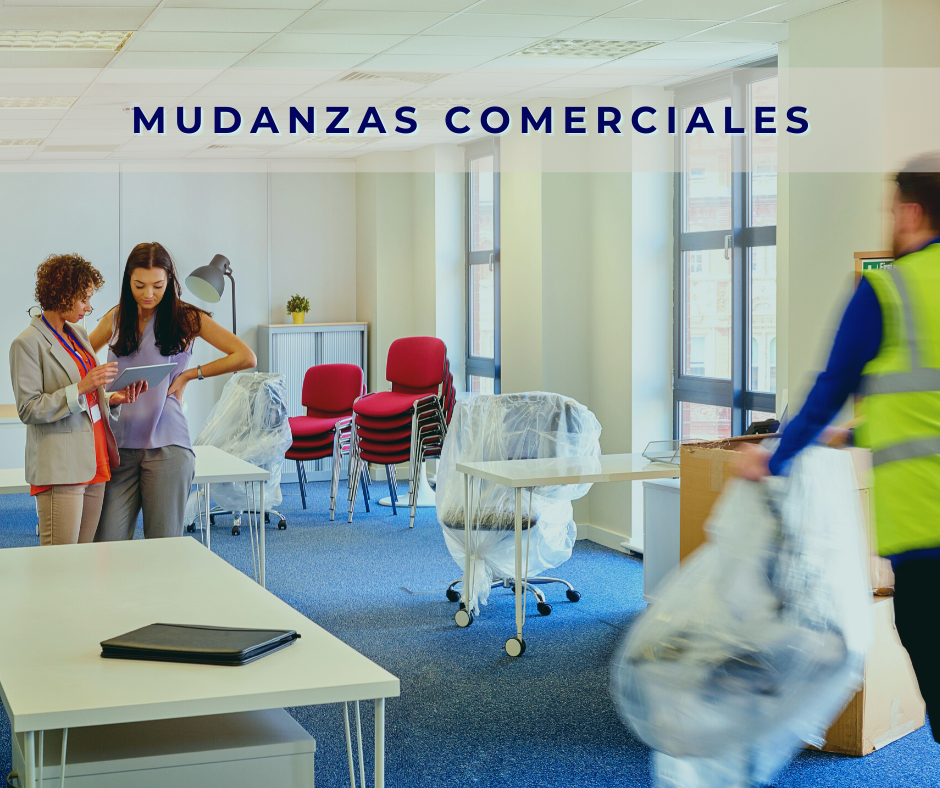 Mudanzas de oficinas, fábricas, comercios