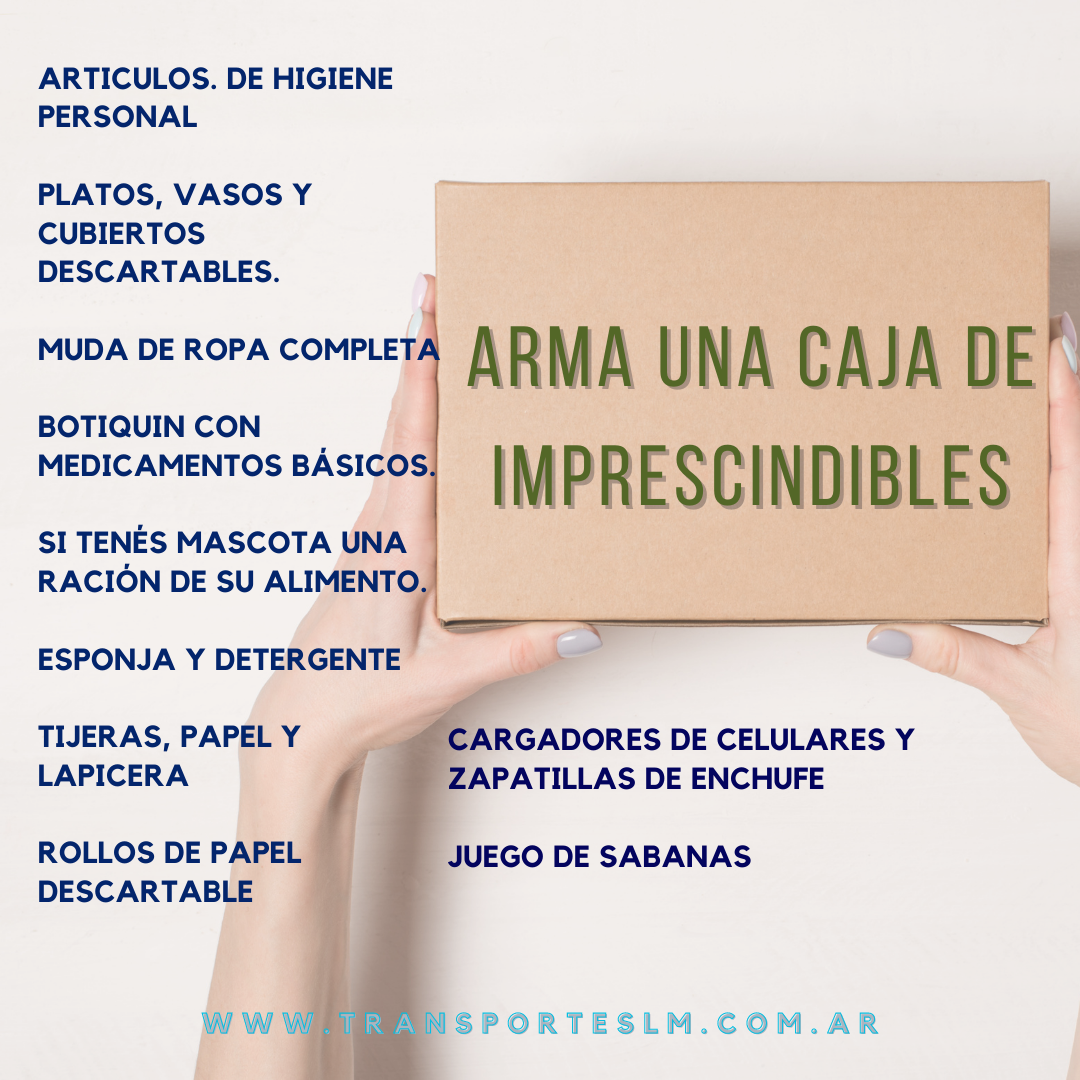 Kit esencial de mudanza