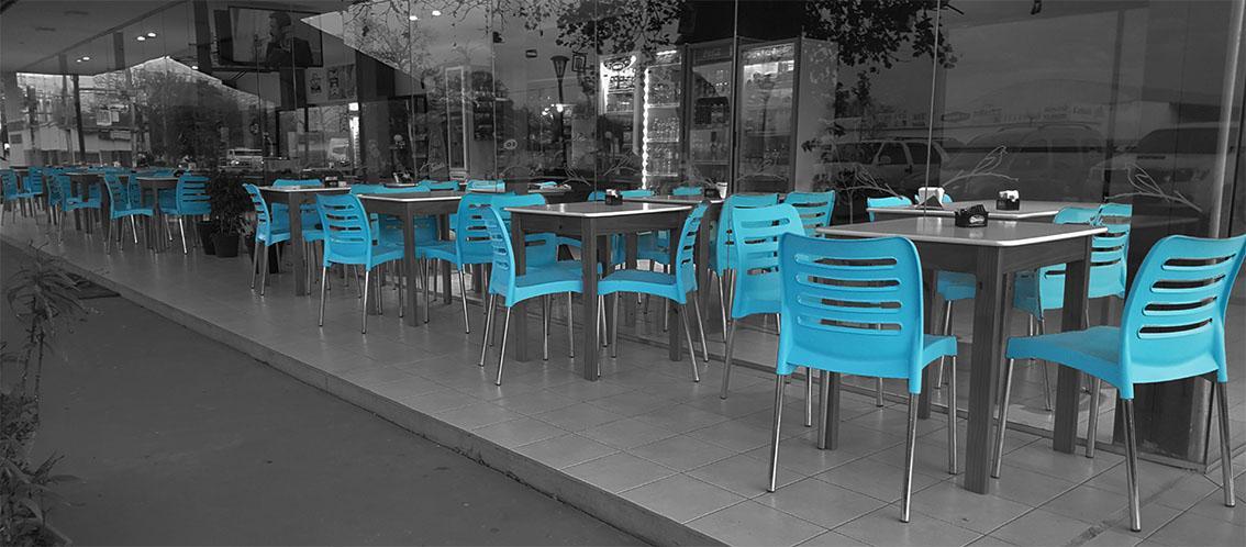 sillas para bar Franca, sillas plasticas, apilables, de comedor, de diseño
