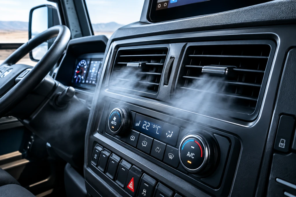 Truck Air Conditioning Maintenance: Comfort and Safety in the Nevada Desert