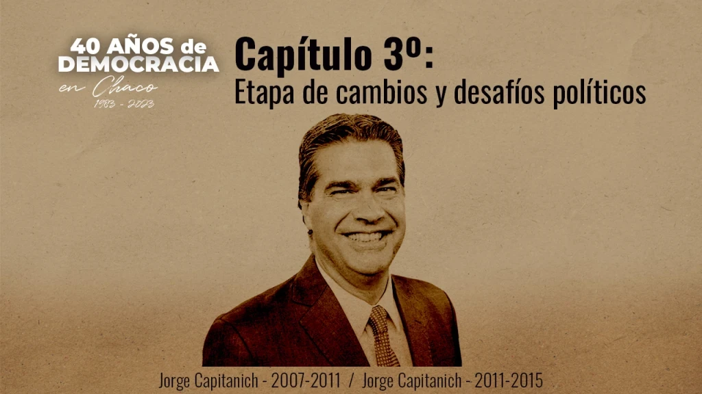Capitulo 3 - 40 años de Democracia en Chaco (1983-2023)