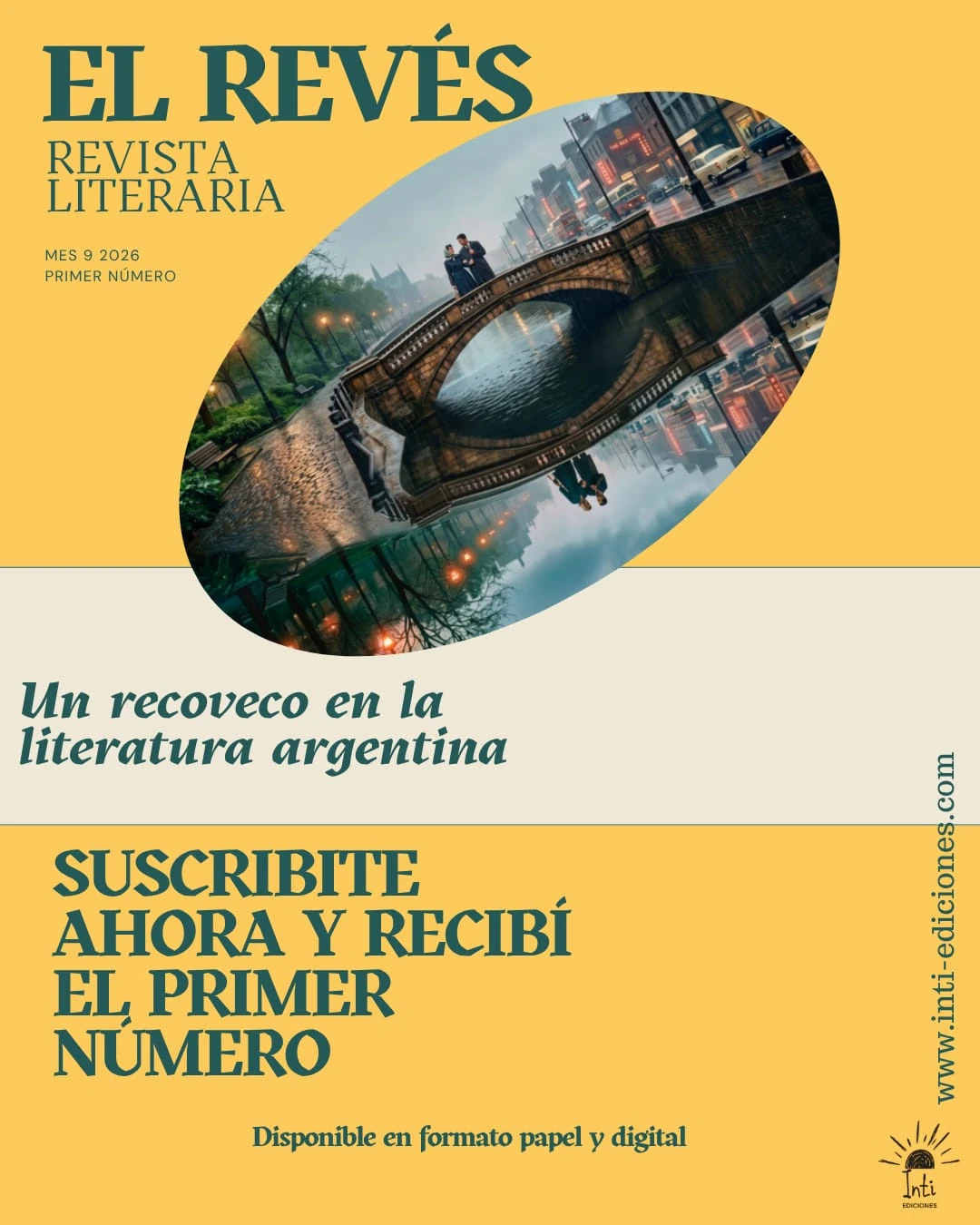 Primer número de la revista literaria digital El Revés