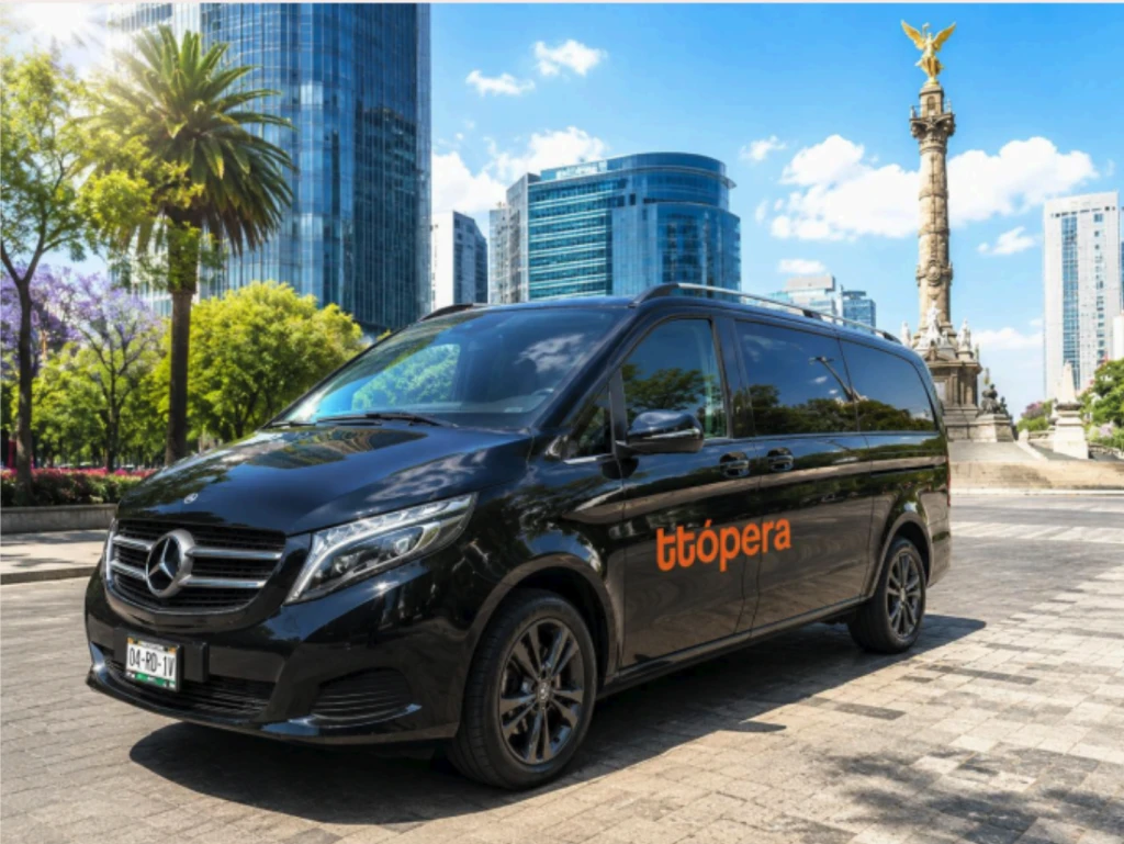 Camioneta Mercedes Benz de lujo TTÓpera