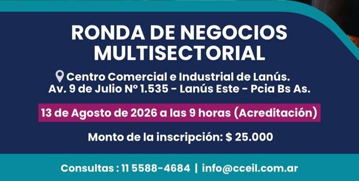 RONDA DE NEGOCIOS MULTISECTORIAL