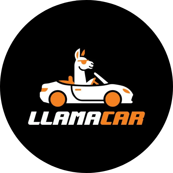 Llamacar Rent a Car Logo