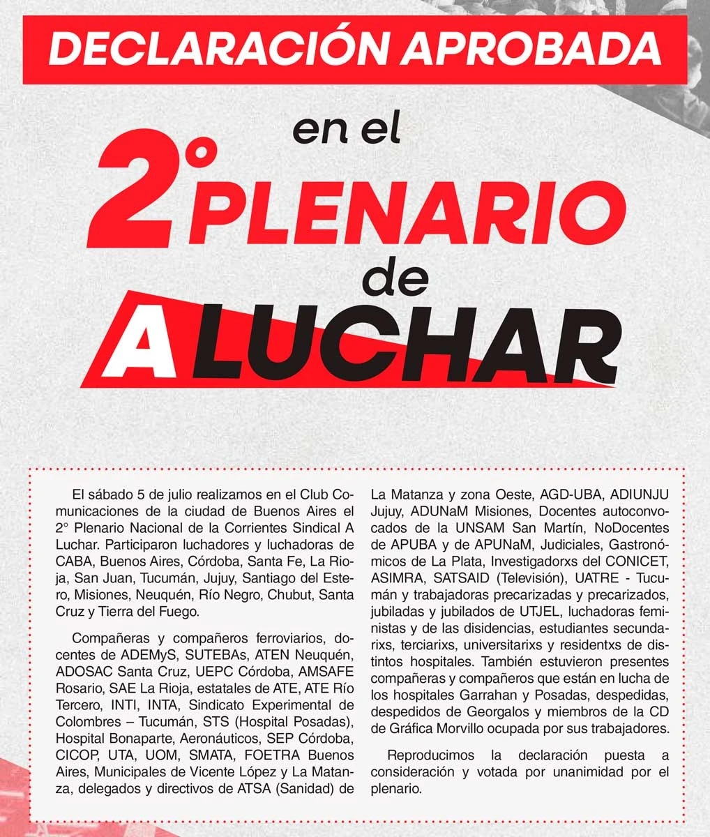  Asamblea Comité de Lucha Universitaria