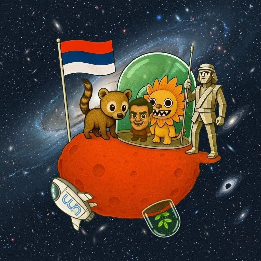 ¿Qué tierra colorada pisa la blendi renovadora universitaria? Debe ser Marte, porque en Misiones ni señas