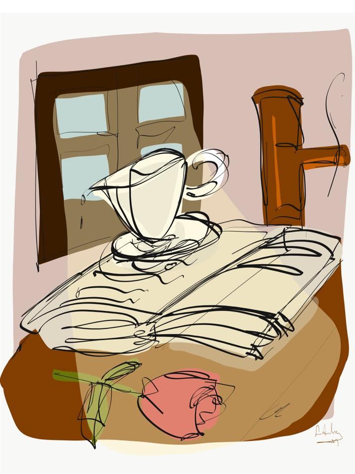Café y espera