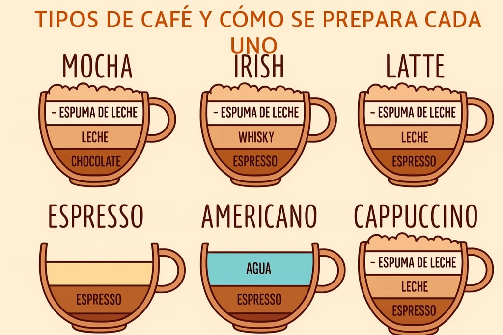 tipos de café