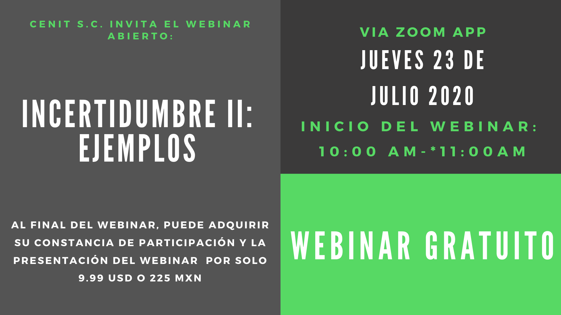 Webinars y cursos