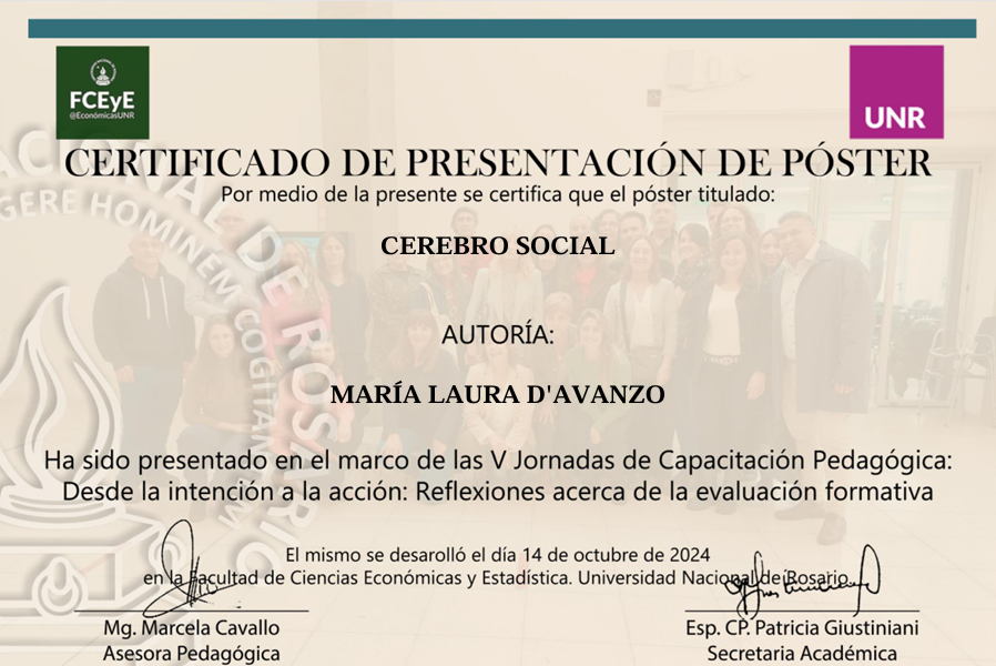 V Jornadas de Capacitación Pedagógica.