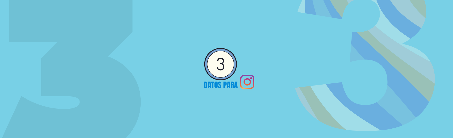 3 Datos para Instagram