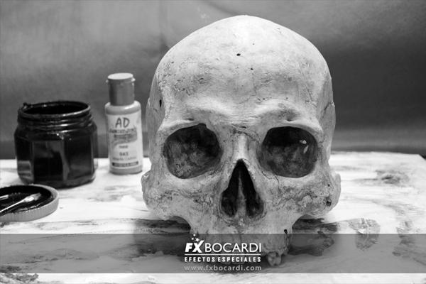 Réplicas de cuerpos y partes humanas, animales, vegetales y elementos orgánicos.