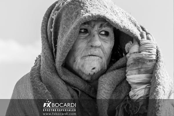 Caracterización de personajes para cine, teatro y audio visuales.